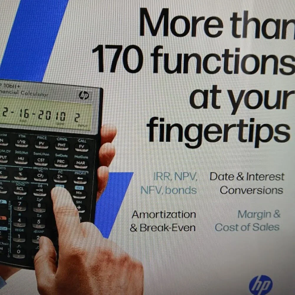 HP 10bII+ Financial Calculator